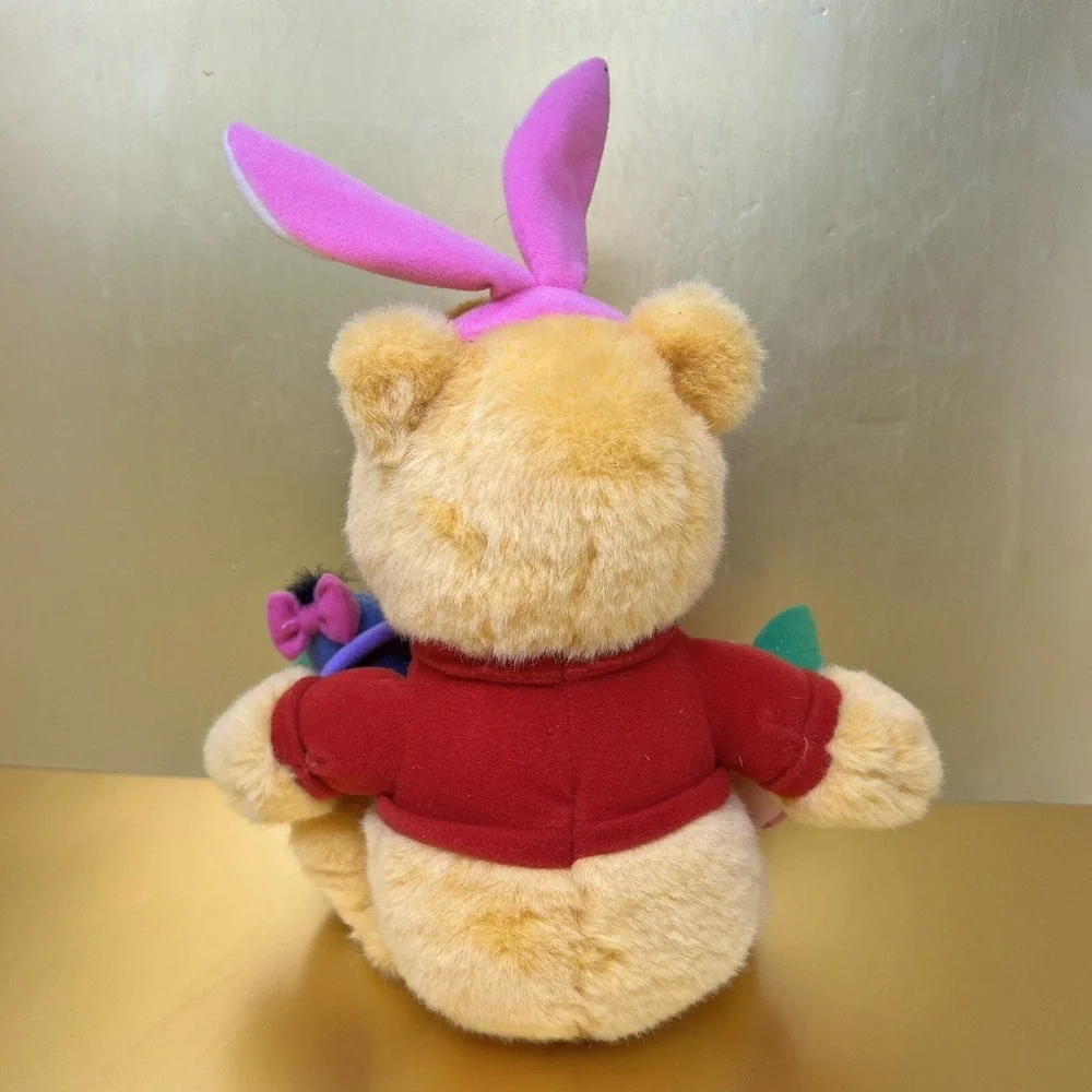 Winnie The Pooh & Friends Easter Bunny Plush Stuffed Animal Toy 1999‎ Mattel 9